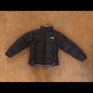 Women’s Black 550 Northface puffer coat